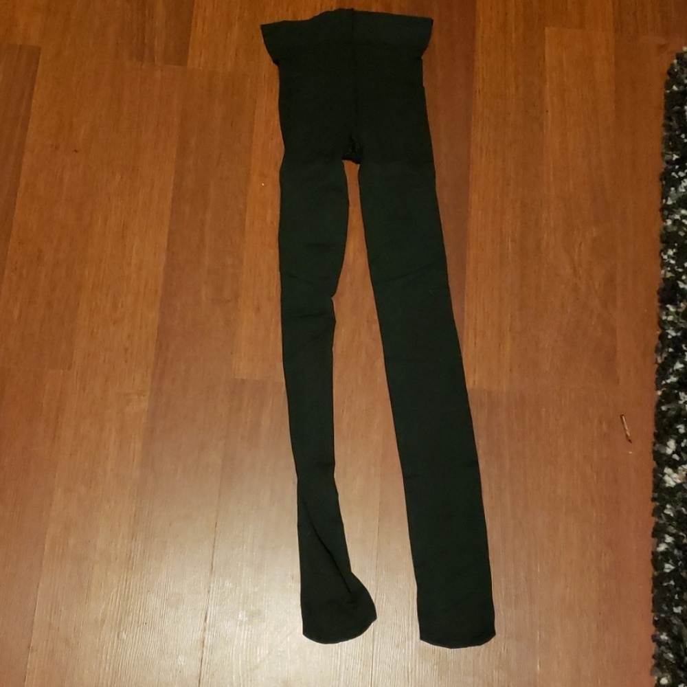 Hunter green tights